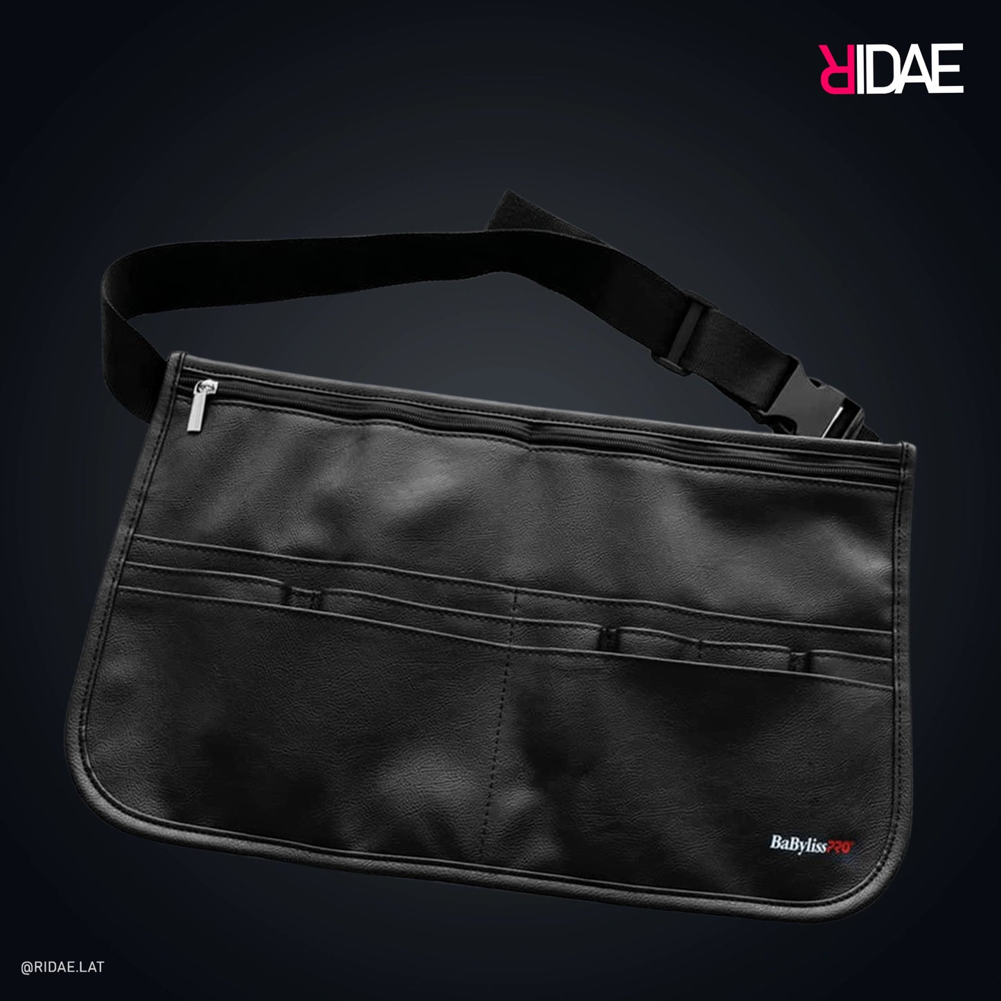 Herramientero profesional BaBylissPRO negro con bolsillos frontales