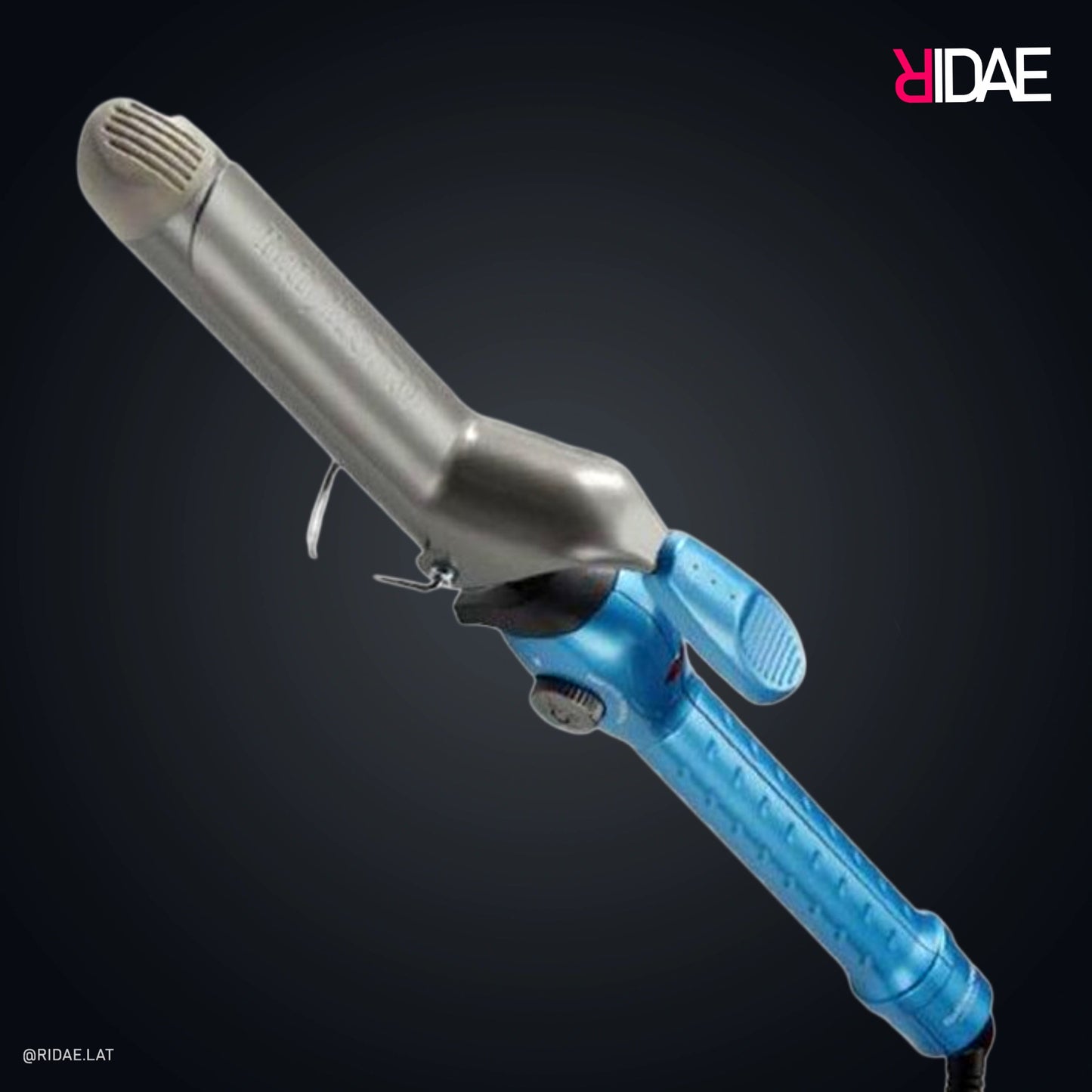 Rizador profesional BaBylissPRO Nano Titanium de 1 1/2 pulgadas (38mm) con pinza y punta fría