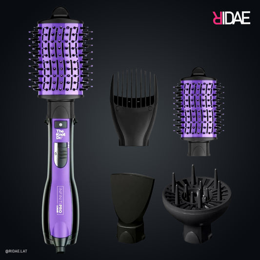 INFINITYPRO Cepillo Air Oval 1000W – cepillo moldeador ovalado para volumen y alisado