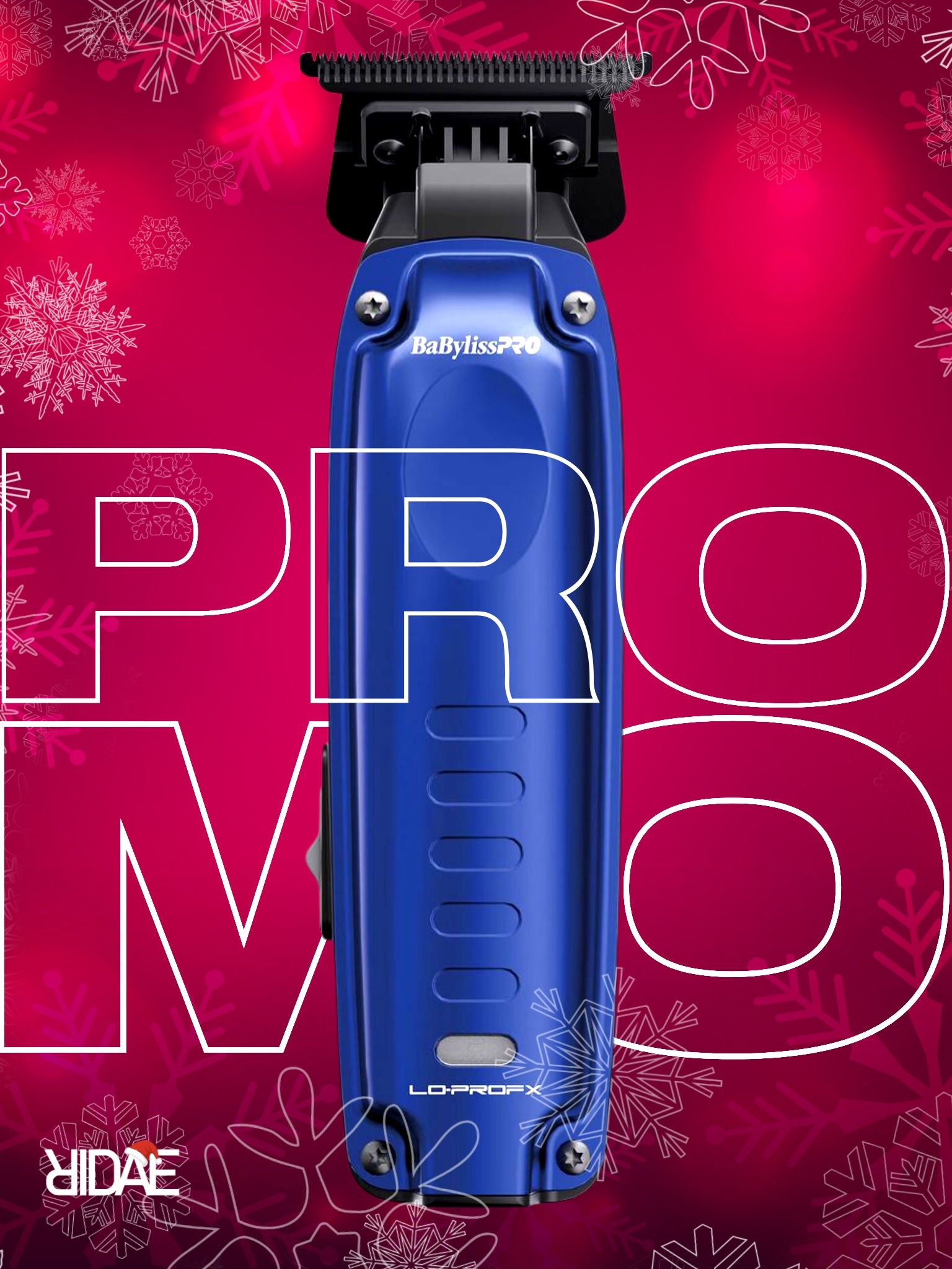TRIMMER BABYLISS PRO LO-PROFX AZUL DE ALTO RENDIMIENTO